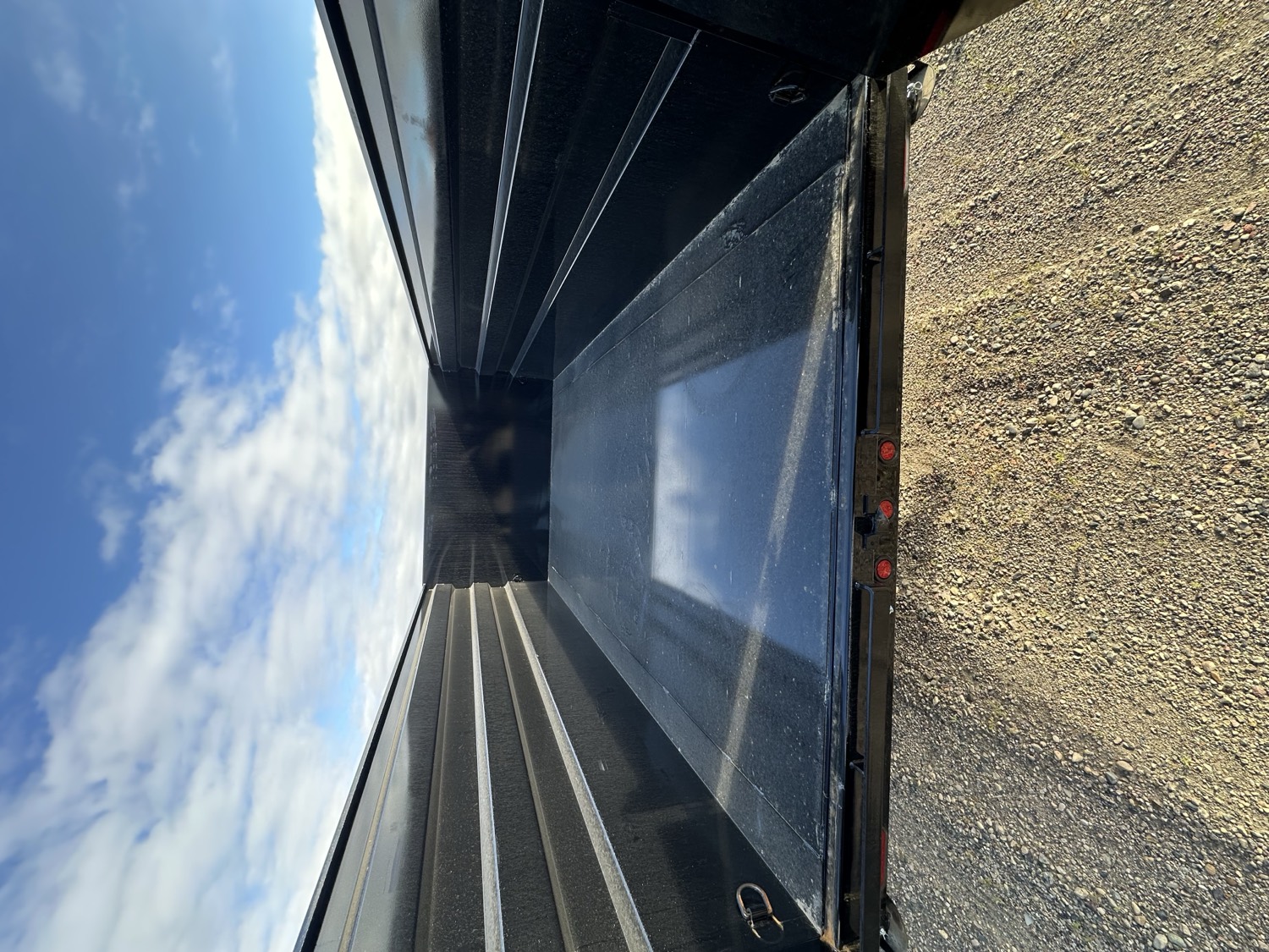 D7 Dump — clean bed, tie-down D-rings
