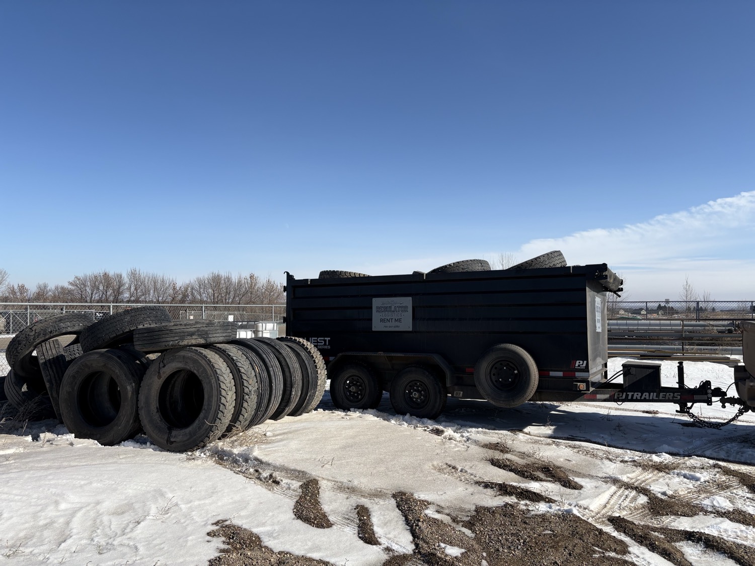 D7 Dump — loaded & ready to haul